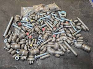 lot 34363 image: Large Lot of Mixed Industrial Pipe Fittings and Hardware&nbsp