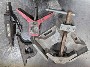 lot 48719 image: Professional Tool Set with Bessem Clamp and Midwest Air Die Grinder&nbsp