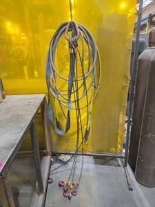 lot 48725 image: Industrial Welding Cable Assembly with Magnetic Lifter&nbsp