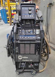 lot 34 image: Miller PipeWorx 400 Professional Welding System Model #907382