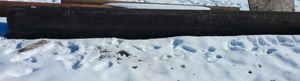 lot 34550 image: (1) 17ft EWR Industrial Steel Pipe&nbsp