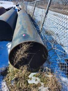 lot 34560 image: 21ft EWR Industrial Steel Pipe Section&nbsp&nbsp