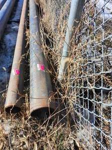 lot 34564 image: (1) 21ft EWR Industrial Steel Pipe&nbsp