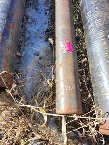 lot 34565 image: (1) 21ft EWR Industrial Steel Pipe&nbsp&nbsp