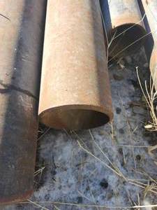 lot 34568 image: (1) 21ft EWR Industrial Steel Pipes&nbsp&nbsp