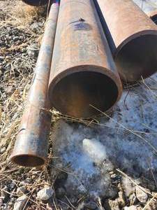 lot 34569 image: (1) 18ft EWR Industrial Steel Pipes&nbsp&nbsp