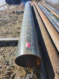 lot 34571 image: (1) 12ft EWR Industrial Steel Pipe&nbsp&nbsp