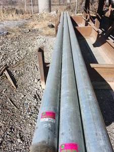 lot 34572 image: (1) 21ft Industrial Steel Pipe Section&nbsp&nbsp