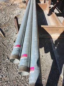lot 34574 image: (1) 21ft Industrial Steel Pipe&nbsp&nbsp