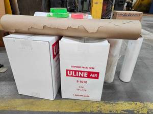 lot 49247 image: Uline Air Bubble Wrap and Packaging Supplies Lot