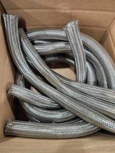 lot 49256 image: Penflex 1.5 Stainless Steel Braided Hose - 50ft