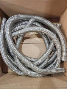 lot 49257 image: Penflex 721-032 6FT Stainless Steel Braided Hose&nbsp