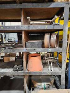 lot 49262 image: Contents of Shelf with Machine Tools