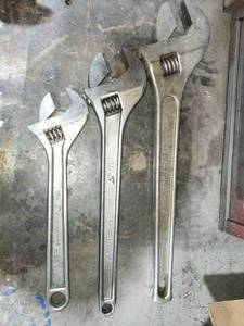 lot 49279 image: &nbspCrescent Super USA Adjustable Wrench Set&nbsp