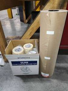 lot 49309 image: Uline Clear Carton Sealing Tape Bundle&nbsp