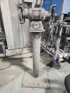 lot 49319 image: Industrial Pedestal Bench Grinder&nbsp