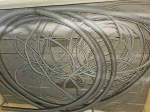 lot 49329 image: Electrical Conduit and Cable Bundle