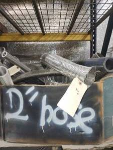 lot 49334 image: Industrial Metal Flex Hose and Conduit Lot