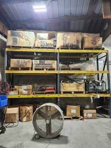 lot 49344 image: Industrial Warehouse Pallet Rack System&nbsp