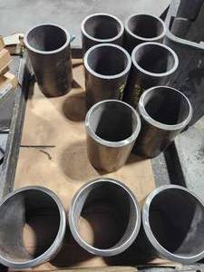 lot 49353 image: Industrial Steel Cylinder Sleeves - Set of 10