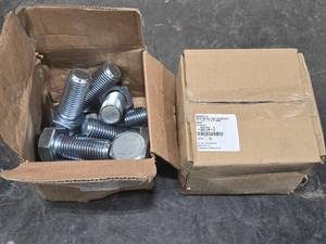 lot 34410 image: (3) Boxes Grade 5 Hex Head Cap Screws 1-14-7 x 3 UNC