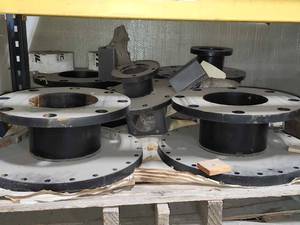 lot 49442 image: Industrial Pipe Flanges - Large Lot