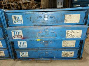 lot 49451 image: Industrial TIFCO Hardware Storage Cabinet Set&nbsp