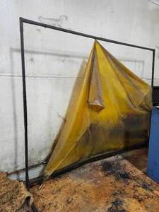 lot 49361 image: Industrial Welding Screen with Frame