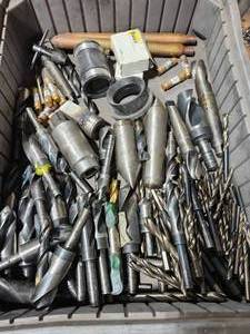 lot 49362 image: Large Lot of Industrial Drill Bits and Adapters&nbsp