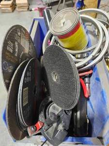 lot 49364 image: Industrial Tool and Cutting Disc Lot&nbsp