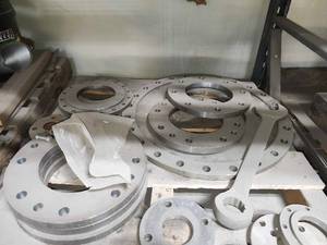 lot 49388 image: Industrial Steel Pipe Flanges Lot&nbsp
