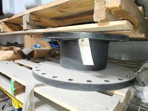 lot 49399 image: (2) Industrial Rubber Expansion Joint with Flanges