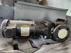 lot 49402 image: Baldor 34 HP Three Phase Industrial Motor with Pump Assembly