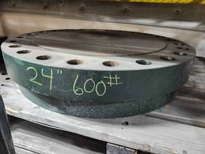 lot 49404 image: (2) 24-inch 600# Industrial Blind Flange&nbsp