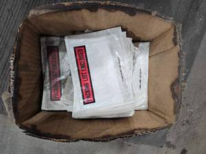 lot 34376 image: Box of Packing List Enclosed Shipping Labels&nbsp