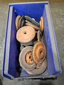 lot 34381 image: Lot of Used Industrial Grinding Wheels&nbsp