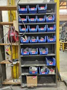 lot 34387 image: Industrial Storage Shelving Unit