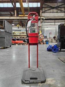 lot 34388 image: Ansul Clean Guard Fire Extinguisher with Stand&nbsp