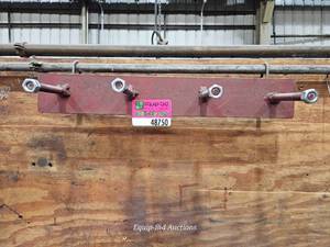 lot 48750 image: Industrial Wall-Mounted Metal Mounting Bracket