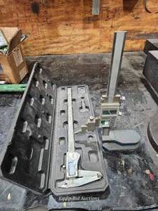 lot 48751 image: Fowler Digital Height Gauge with Caliper Set&nbsp