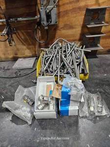 lot 48767 image: Large Lot of Stainless Steel Tubing and Fittings