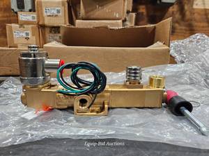 lot 48798 image: Versa Industrial Solenoid Valve Assembly