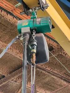 lot 20264 image: Gorbel 1-Ton Overhead Crane System with Hoist