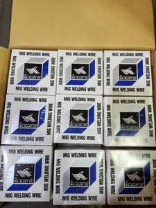 lot 35381 image: Case of 18, WA Alloy MIG Welding Wire ER70S-6&nbsp&nbsp