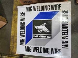 lot 35387 image: (1) New Washington Alloy ER70S-6 MIG Welding Wire 0.035&nbsp