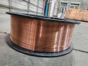 lot 35398 image: (1) Industrial Welding Wire Spool with Plastic Reel&nbsp