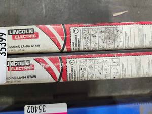 lot 35399 image: (4) Lincoln Electric LA-84 Welding Electrodes Lot&nbsp