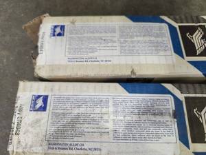 lot 35413 image: (2) Washington Alloy FR4043 332 Aluminum Welding Rod - 10lb Box&nbsp