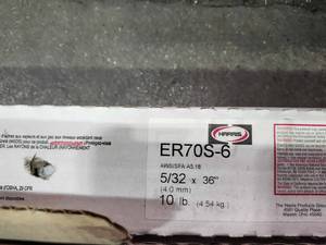 lot 35421 image: (3) Harris ER70S-6 Welding Wire 532 x 36