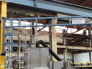 lot 20285 image: Gorbel 500 lb Capacity Air Balancer System
